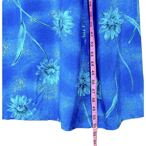 4 Womens Maxi Dresses Plus Size 22W Sleeveless Florals Summer Wear READ - Picture 12 of 16